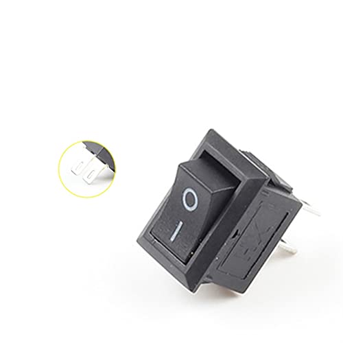Drucktastenschloss, Wippschalter, 10 Stücke 2 Pin 10x15mm Druckschalter SPST 3A 250V AC KCD11 Snap-in On/Off Boot Schwarz Rot Weiß Grau Drucktastenschloss, Wippschalter, 10 Stücke 2 Pin 10x15mm Druckschalter SPST 3A 250V AC KCD11 Snap-in On/Off Boot Schwarz Rot Weiß Grau von HYQOUKLR