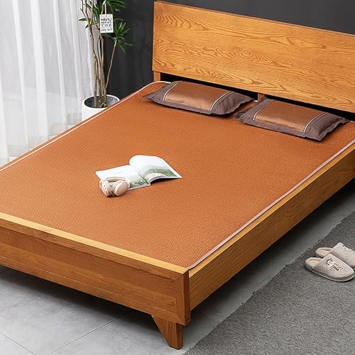 HYQOUKLR Bambus-Schlafmatte, Faltbare Matratze, Bambus-Schlafmatte, doppelseitig, kühlend, faltbar, mehrere Größen(135cm*190cm) von HYQOUKLR