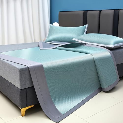 HYQOUKLR Bambus-Schlafmatte, Faltbare Matratze, Sommer-Schlafmatte, kühlende Bambus-Matratzenauflage, faltbar, mehrere Größen(200 * 220cm) von HYQOUKLR