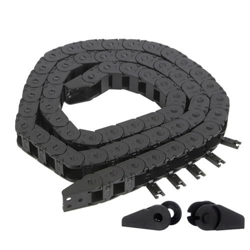 HYQOUKLR Nylon-Schleppketten, 1 Meter 10mm x 11mm Mini Energiekette R18 Nylon Schleppkette 57 Glieder HYQOUKLR Nylon-Schleppketten, 1 Meter 10mm x 11mm Mini Energiekette R18 Nylon Schleppkette 57 Glieder von HYQOUKLR