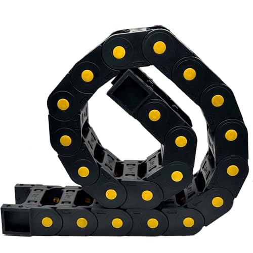 HYQOUKLR Nylon-Schleppketten, 1 Meter R75 25 mm x 50 mm Nylon Silent Bridge Schleppkette HYQOUKLR Nylon-Schleppketten, 1 Meter R75 25 mm x 50 mm Nylon Silent Bridge Schleppkette von HYQOUKLR