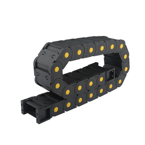 HYQOUKLR Nylon-Schleppketten, 1 Meter R75 CNC-Fräsmaschinen-Getriebe-Nylon-Schleppkette(25x38mm) von HYQOUKLR