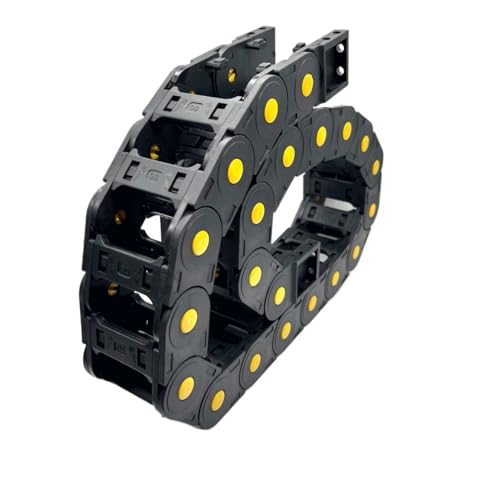 HYQOUKLR Nylon-Schleppketten, 1 Meter Silent Bridge Schleppkette 25mm x 60mm Kunststoff Maschinenschleppleine(R55) von HYQOUKLR