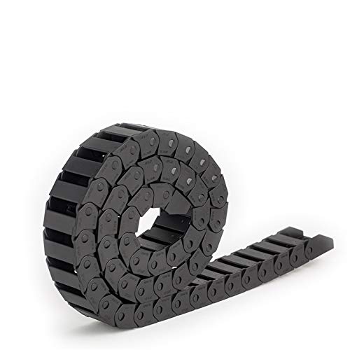 HYQOUKLR Nylon-Schleppketten, 15x20 15x30 18x25 18x37 Mm Brücke Typ Nicht-Öffnung Kunststoff Schleppleine(28mm,18x37 mm) von HYQOUKLR