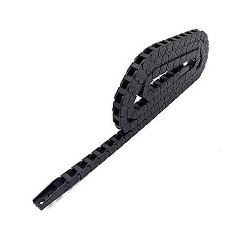 HYQOUKLR Nylon-Schleppketten, 5x5mm 1 Meter Miniatur-Drahtträger Kabelschleppbrücke Typ Nicht öffnend von HYQOUKLR