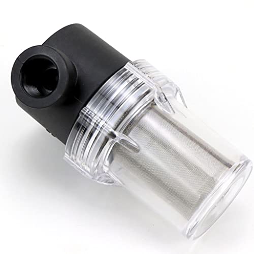 HYQOUKLR Schlauchfilter,Saugschlauchfilter, Wasserpumpenfilter, 1 Stück 1/2" 3/4" 1" Inline 40 Mesh-Sieb(1) von HYQOUKLR