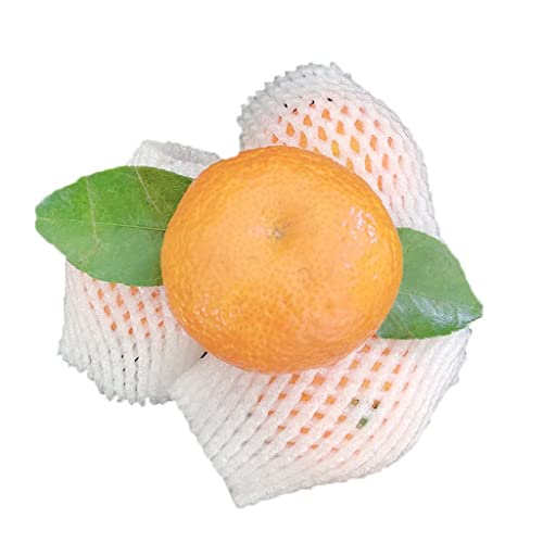 HYQOUKLR Stoßfeste Schutzhülle, Obstschutztaschen, 50 Stück Schaumstoff-Netzhüllen – stoßfeste Schutzverpackung for Weingläser und zerbrechliche Gegenstände(20 * 7Cm) von HYQOUKLR