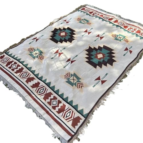 HYQOUKLR Teppich für draußen, Picknicktuch-Ausrüstung Feuchtigkeitsbeständige Matte for Gartenarbeit, Camping(White,90X90cm) von HYQOUKLR