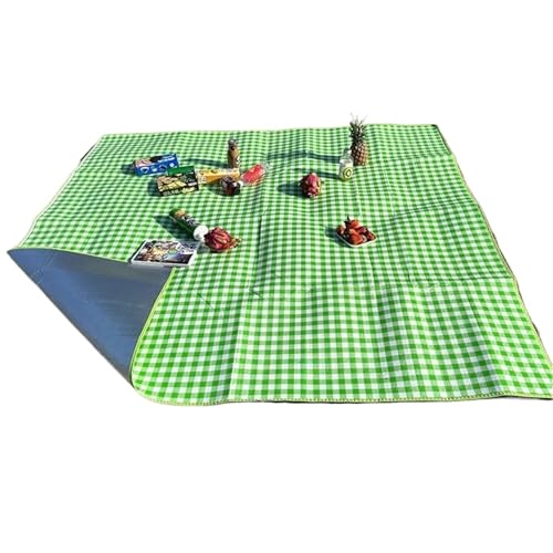 HYQOUKLR Teppich für draußen, Strandmatratze Isomatte Aluminiumfolie Eva-Schaummatte Zelt-Schlafmatratze for Gartenarbeit, Camping(Yellow,100X100cm) von HYQOUKLR