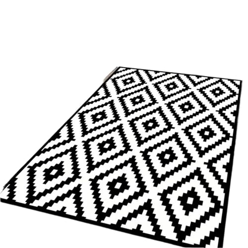 HYQOUKLR Teppich für draußen, Wohnzimmer Schlafzimmer Küche Teppich Badezimmer Dekor Bodenmatte for Gartenarbeit, Camping(40 x60cm) von HYQOUKLR