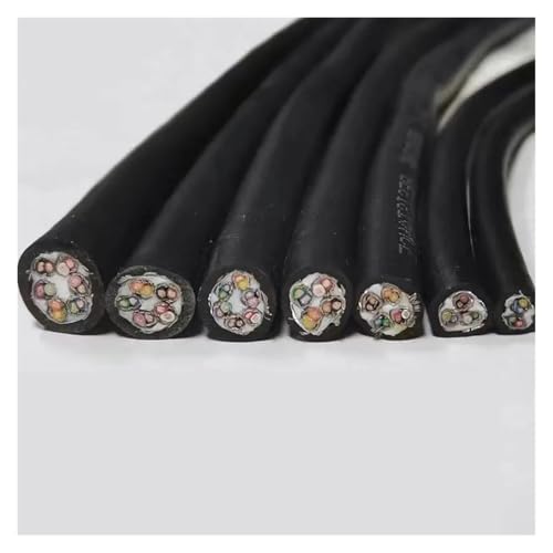 Kerne abgeschirmtes Kabel, Steuerkabel, 2-20 Adern doppelt geschirmt gruppiert einzeln geschirmt Twisted Pair(18 AWG0.75mm2 8cores 6meters) von HYQOUKLR