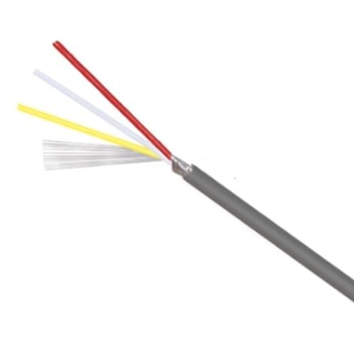Kerne abgeschirmtes Kabel, Steuerkabel, 2–8 Adern UL2547 Kanal Audio geschirmtes Kabel 10 m 30 28 26 24 22 20 18 AWG grauer Verlängerungsstecker(24 AWG x 10 meters 3Cores) von HYQOUKLR