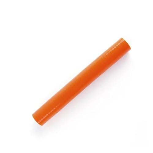 Kupplung Silikonschlauch,gerader Silikonschlauch, Auto Ansaugrohr Silikon Luftansaugschlauch(Orange) von HYQOUKLR