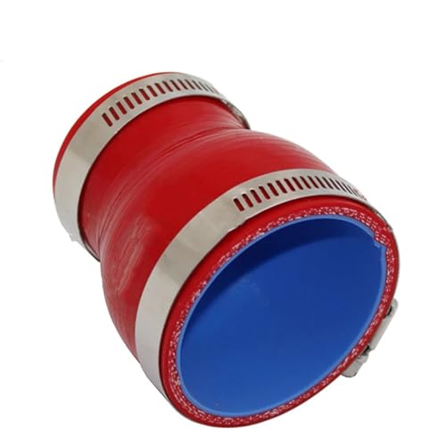 Kupplung Silikonschlauch,gerader Silikonschlauch, Luftfilter-Ansaugung Silikonschlauch Schlauch Gerader Anschluss Auto Ladeluftkühler Turbo Ansaugrohr Koppler(76MM-102MM) von HYQOUKLR