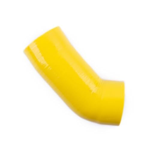 Kupplung Silikonschlauch,gerader Silikonschlauch, Silikon-Ansaugschlauch-Kit for E82 E88 E90 E91 E92 E93 N52 3.0L 2006-2013 – Mehrfarbig(Yellow) von HYQOUKLR