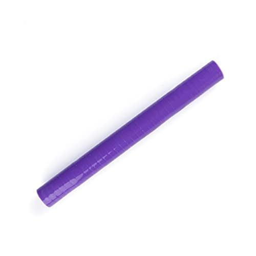 Kupplung Silikonschlauch,gerader Silikonschlauch, Silikon Ansaugschlauch Turbo Multicolor 2er Pack(Purple) von HYQOUKLR