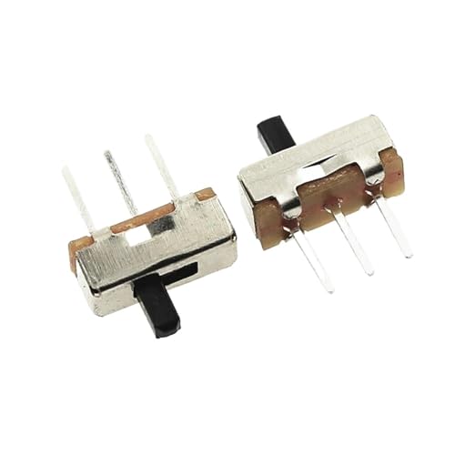 Mini-Mikroschalter, Kippschalter, Kippschalter SS-12D00 2/4/6 mm PCB-Montage Schiebeschalter 1P2T 1-Wege 2-Band 50 Stück(SS12D00-G2) von HYQOUKLR