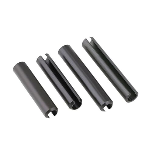Schlitzfederstifte, Zylindrische elastische offene Passstifte Rollstift Schlitz geteilt(M3x18 20pcs) von HYQOUKLR
