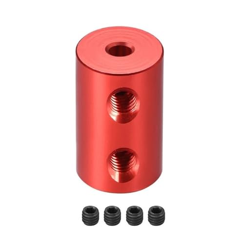 Starre Motorwelle aus Messing, 1 Stück starre Wellenkupplung, 45 Stahl, L20 mm, D12 mm, Schraube 4 mm, mehrere Bohrungsgrößen(2.3mm to 4mm) von HYQOUKLR