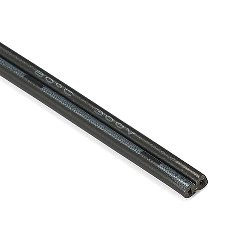 Stromkabel, Zubehörkabel, 22AWG 2/3/4/5/6Pin LED-Kabel for RGB-LED-Licht-Verlängerungskabel(2pin black,100m) von HYQOUKLR