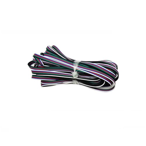 Stromkabel, Zubehörkabel, 22AWG-Anschlussverlängerungskabel for LEDs, 2/3/4/5/6-polige elektrische Kabel for WS2813 SK6812 WS2815 5050(5PIN Electric Wires,50M) von HYQOUKLR