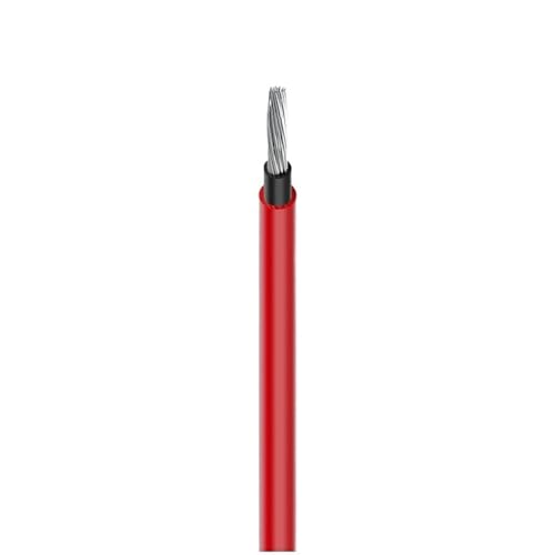 Stromkabel, Zubehörkabel, Rotes Photovoltaik-PV-Kabel, 1,5 bis 25 mm² elektrische Anschlusskabel, PVC-isoliert(6 AWG 16mm square,1meter) von HYQOUKLR