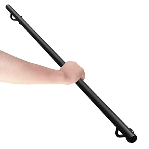 Wandmontage Unterstützung Treppengebänder, Rutschfester Handlauf, Treppengeländer, an der Wand montierter Sicherheitshaltegriff, mehrere Größen, Schwarz(19ft/570cm) von HYQOUKLR