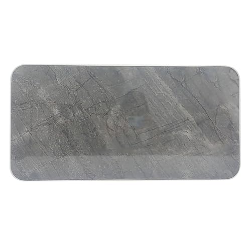 klappbarer wandtisch, wandmontierter Schreibtisch, RV Ersatz Rechteckige Tischplatte Massivholz Grau/Weiß Mehrere Größen for RV Camper Van(Grey,80x40cm) von HYQOUKLR