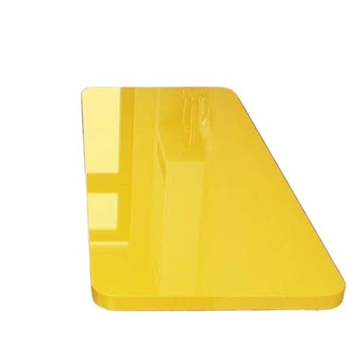 klappbarer wandtisch, wandmontierter Schreibtisch, Wandmontierter Klapptisch, Mehrfarbig, Verschiedene Größen, maximale Belastung 50 kg/110 lb(Yellow,80 * 60Cm/31.5 * 23.6In) von HYQOUKLR