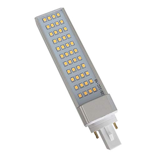 Maiskolben geführt LED-G23 G24 2835 9W CERROHS LED-Stecker Licht Langer Kopf 2 Kurze Nadel 4-Pin-Header mit Superhell (Size : Cold white 6000K) von HYRAM