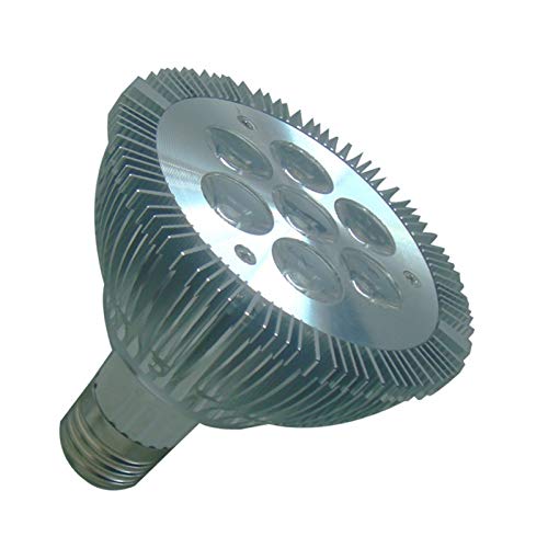 Maiskolben geführt LED-Scheinwerfer 7W PAR30 560LM PAR-Lampe LED-Strahler 7 1W Puri mit Superhell (Size : Cold white 6000K) von HYRAM