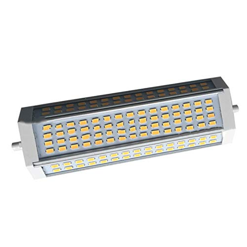 Maiskolben geführt R7s Führte 50w 189mm Lang 85-265V CRI> 80 J189-Metalldampflampe Mit Einem Gebläseauslass R7s mit Superhell (Size : Warm white 3000K) von HYRAM