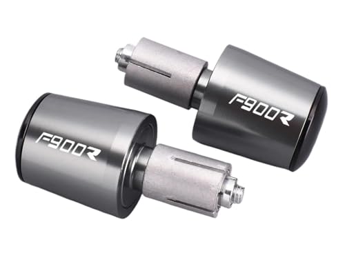 HYRHEV Motorrad Griff Bar End Gewicht Lenker Griffe Kappe Anti Vibration Silder Stecker Zubehör F900R f900r F 900R 2020 2021(Titanium) von HYRHEV