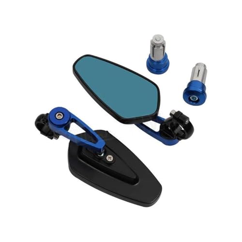 HYRHEV Motorrad Griff Einsetzen Rückspiegel Motorrad Seite Spiegel YZF R125 R7 R6 R1 R3 YZF-R125 YZF-R7 YZF-R3 Lenkerspiegel(002) von HYRHEV