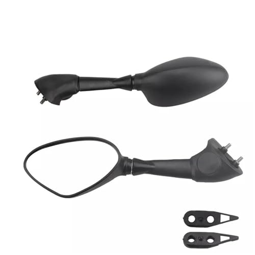 HYRHEV Motorrad Schwarz Links Rechts Rearview Außenspiegel Rückspiegel S1000RR 2010-2018 HP4 2011-2015 Lenkerspiegel von HYRHEV