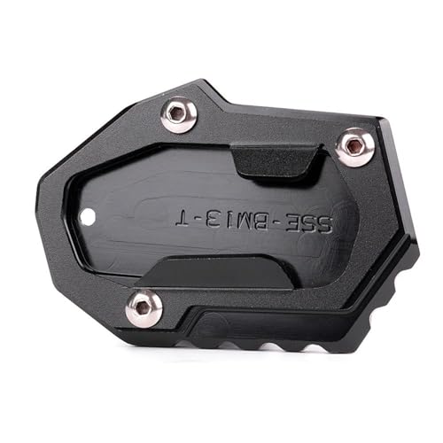 HYRHEV R1300GS R 1300 GS R 1300GS 2023–2024 Motorrad-Ständerverlängerung, Vergrößerung, Seitenständer-Fußpolster Und Reifenventilkappen Stützplatte(Balck1) von HYRHEV