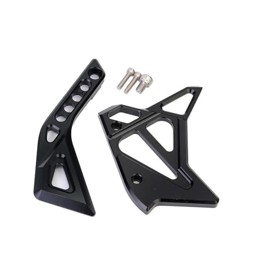 HYRHEV Schild Für Kawasaki Z1000 Z 1000 2014-2023 CNC Motorrad EFI Elektronische Einspritzung Seitenabdeckung Schmücken Schutzfolie Zubehör Stoßstange(Schwarz) von HYRHEV