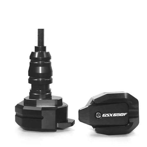 HYRHEV Sturzpads Crash Protector Für Suzuki GSX650F GSX 650F GSX 650 F GSX650 F 2008-2019 Motorrad Spulen Fallen Schutz Motorhaube(Schwarz) von HYRHEV
