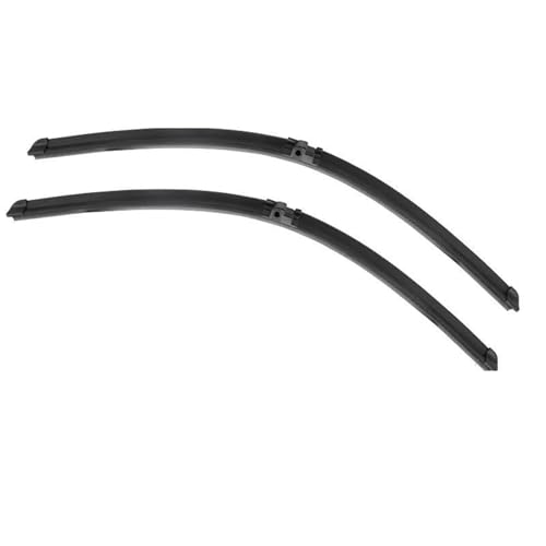 HYRHEV Windschutzscheibe Autowischer RHD & LHD Frontwischerblätter 24"+24" Für Benz Für C-Klasse W204 2009-2012 Frontscheibenwischer(Left Steering 2424) von HYRHEV