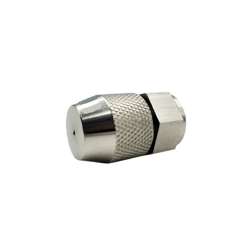 Automatischer Gartensprinkler 0,8–1,5 mm 1/4 Zoll Innen- oder Außengewinde Sprühdüse, verstellbar, Edelstahl, Sprühsprinkler(1of4 male 1.5mm Hole) von HYRTEFBN