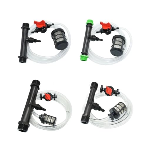 Automatischer Gartensprinkler 1/2 "3/4" 1 "1,5 zoll Gewinde Bewässerung Dünger Injektor set Gewächshaus Bewässerung Fitting Ozon Injektor(A) von HYRTEFBN