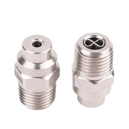 Automatischer Gartensprinkler 1 stücke 1/4'' Hochdruck-sprühdüse Außengewinde Solid Stream Gerade Düse Gerade Düse Waschdüse(1.5mm) von HYRTEFBN