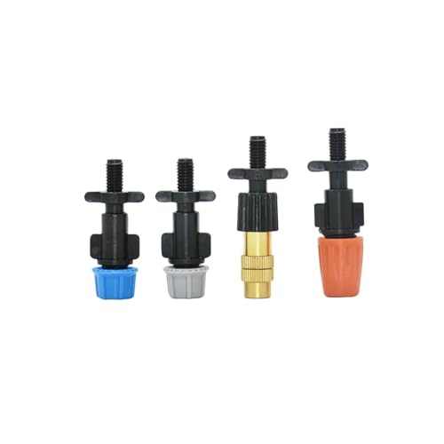 Automatischer Gartensprinkler 20 stücke Tropfbewässerung Nebeldüse Tropf Bewässerungssprüher Beschlagen Sprinkler 1/4 Zoll Schlauch T-Stück Barb Gewindeanschluss(J) von HYRTEFBN