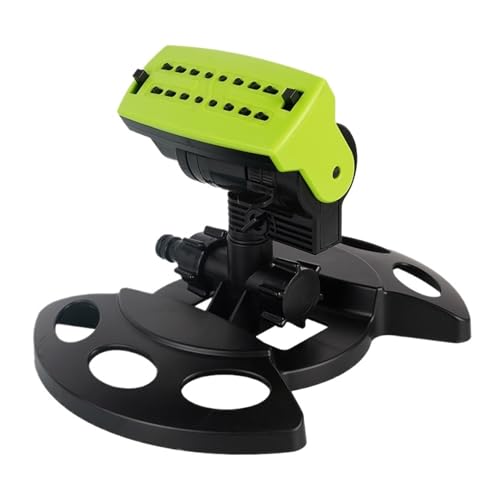 Automatischer Gartensprinkler Automatische rotierende Gartenbewässerungs-Wassersprinkler Große Flächenabdeckung Einstellbarer Winkel Rasenhofbewässerung(1pcs Type 2) von HYRTEFBN