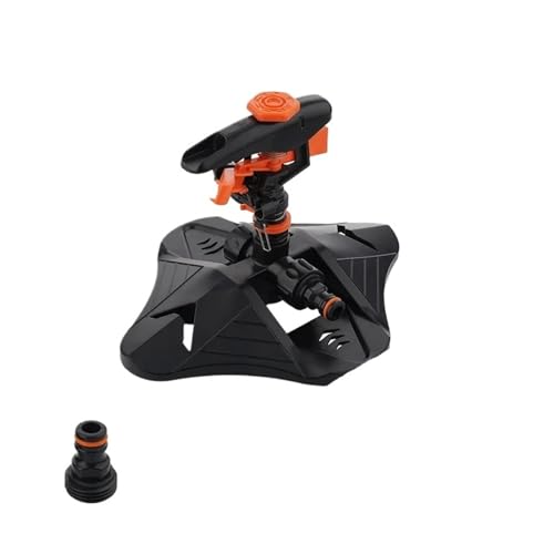 Automatischer Gartensprinkler Automatische rotierende Gartenbewässerungs-Wassersprinkler Große Flächenabdeckung Einstellbarer Winkel Rasenhofbewässerung(2pcs) von HYRTEFBN