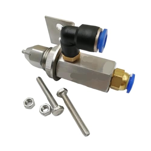 Automatischer Gartensprinkler Zerstäuber-Sprühdüse, Edelstahl SS304(2PCS 8mm connectors) von HYRTEFBN