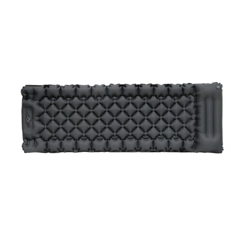 HYRTEFBN Camping-Luftmatratze 195x65x8CM Super Single Air Matterss Outdoor Camping Aufblasbare Rucksack Matten Selbstaufblasende Strand Pads Fr Picknick(Black) von HYRTEFBN