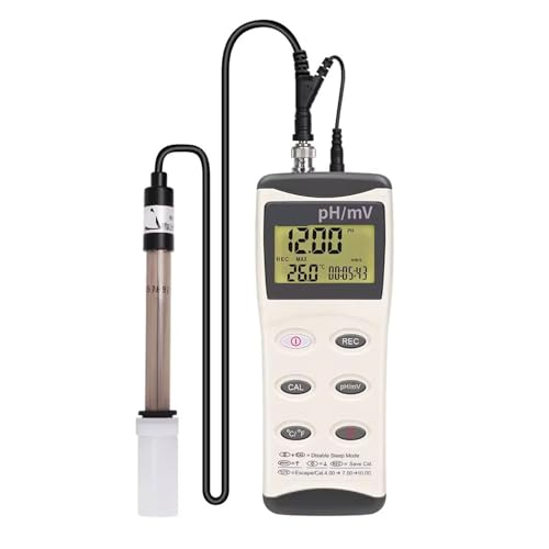 HYRTEFBN Leitfähigkeitsmessgerät AZ8601Industrieller Aquarium-Wassertester PH/ORP WasserdichtPH-Meter-Anzeige 0,00~14,00 PH-Temperatur HYRTEFBN Leitfähigkeitsmessgerät AZ8601Industrieller Aquarium-Wassertester PH/ORP WasserdichtPH-Meter-Anzeige 0,00~14,00 PH-Temperatur von HYRTEFBN