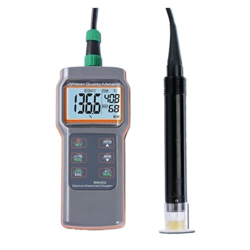 HYRTEFBN Leitfähigkeitsmessgerät AZ86023 Hand-Fluoreszenzmessgerät for gelösten Sauerstoff IP67 Keine Polarisationszeit erforderlich HYRTEFBN Leitfähigkeitsmessgerät AZ86023 Hand-Fluoreszenzmessgerät for gelösten Sauerstoff IP67 Keine Polarisationszeit erforderlich von HYRTEFBN