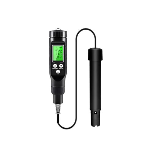 HYRTEFBN Leitfähigkeitsmessgerät BLE-9100 Digitales Messgerät for gelösten Sauerstoff, APP-Datensynchronisation, Hydrokultur-Pool, Aquarium, Trinkwasser-DO-Tester HYRTEFBN Leitfähigkeitsmessgerät BLE-9100 Digitales Messgerät for gelösten Sauerstoff, APP-Datensynchronisation, Hydrokultur-Pool, Aquarium, Trinkwasser-DO-Tester von HYRTEFBN